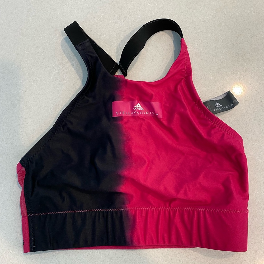 Stella McCartney x Adidas sports bra top that doubles as a bathing suit
